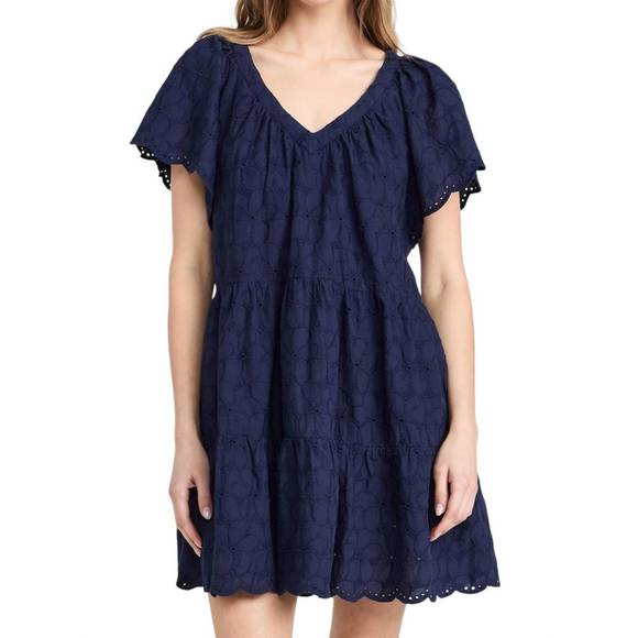 VELVET BY GRAHAM & SPENCER Dresses & Skirts - NEW VELVET BY GRAHAM & SPENCER wynette dress in navy